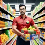 Real Supermarket Shopping Game icon