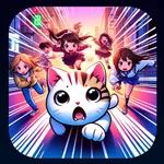 Girls Love Cats: Cat Chase Fun icon