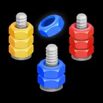 Nuts And Bolts Sort Color Game icon