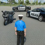 Police Car Driving Cop Car icon