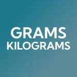 Grams to Kilograms g to kg icon