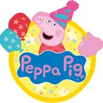 Celebrating with Peppa Pig icon