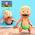 Twins Babysitter Sim:Baby Care icon