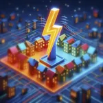 Electric City 3D icon