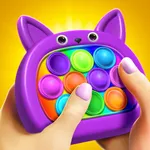 Popit fidget toys 3D top style icon