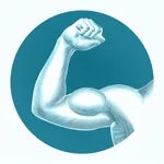 Calisthenics workout challenge icon