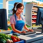 My Cashier Supermarket Game 3D icon