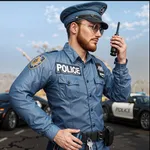City Police Patrol Officer 3D icon