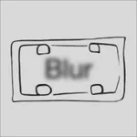 License Plate Blur icon