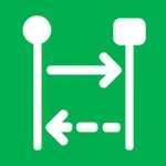 Simple Sequence Diagram AI icon