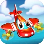 Airplane Race -Simple 3D Planes Flight Racing Game icon