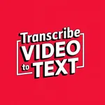 Transcribe Video to Text icon