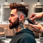 Barber Shop Makeover Salon: 3D icon