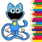 Smilling Critters Paint Game icon