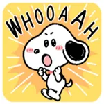 Relaxed and Cute! Snoopy Cheer icon