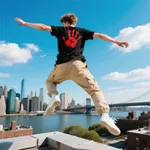 Parkour Rooftop Runner Game icon