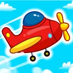 Helicopter Airplane Games Kids icon
