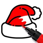 Christmas Santa Coloring Games icon