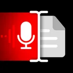 Voice Recorder + Transcribe AI icon