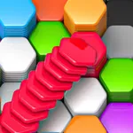 Hexa Drop - Pin Merge Puzzle icon
