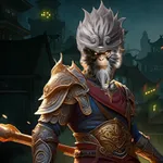 Black Superhero Myth: Ninja 3D icon