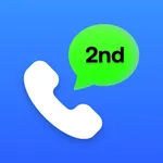 2nd Phone Number, Second Line icon