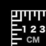 cm Ruler, device size measure icon