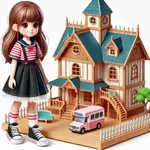 Doll House Repair DIY Games icon