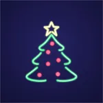 Neon Christmas Lights icon