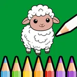 Farm Animals Coloring Book icon