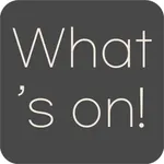 What's on! icon