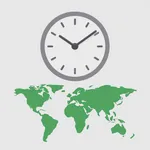 World Clock, Map icon