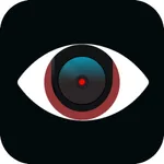 Thermal imaging telescope icon