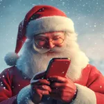 Santa Claus Video Call Chat icon