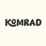 Komrad: invitation made simple icon