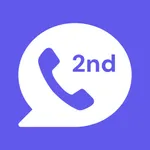 Second Phone Number © 2nd Call icon