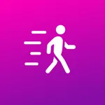 AI Steps: Walking weight loss icon