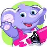 Tinty Coloring kids games book icon