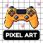 Block Art Color PixelArt Photo icon