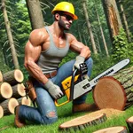 Lumberjack Hustle Logging Sim icon