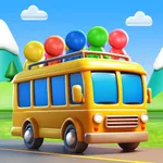Bus Travel 3D icon