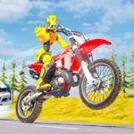 Moto Bike Ragdoll Fall Crash icon