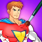 Coloring Paint: ASMR Superhero icon