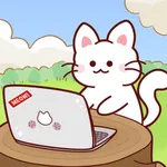 고양이 게임회사 : 힐링 경영 클리커 방치형 키우기 icon