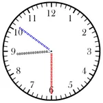 digital-analog clock icon