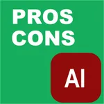 Pros & Cons – AI Decision icon
