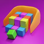 Collect Color Cubes Puzzle 3D icon