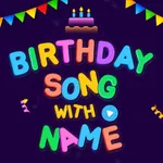 Birthday Song With Name - bday icon