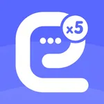 2nd Phone: Text & Call Number icon