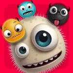 Monster Suika Merge game fun icon